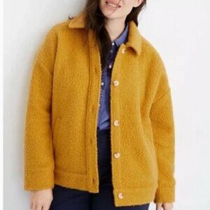 Madewell Yellow Jacket, Womens, Size Small (Boiled Wool)